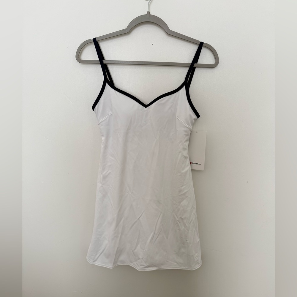 Lululemon Sweetheart Mini Dress White/Club Blue - Picture 6 of 8